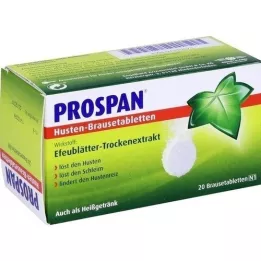 PROSPAN köhögéses pezsgő tabletták, 20 db