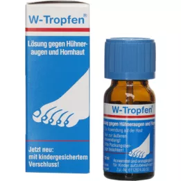 W-TROPFEN Lösung gegen Hühneraugen+Hornhaut, 10 ml