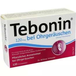 TEBONIN 120 mg για κουδούνισμα στα αυτιά επικαλυμμένα με λεπτό υμένιο δισκία, 120 τεμ