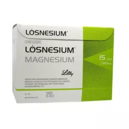LÖSNESIUM Effervescent granules bag, 50 pcs