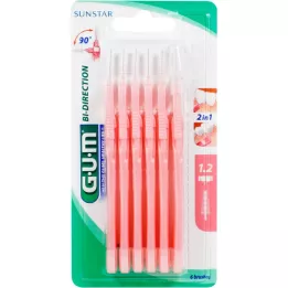 GUM Proxabrush Bi-Directional fine, 6 pcs