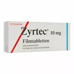 ZYRTEC Film-coated tablets, 20 pcs