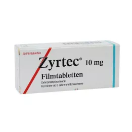 ZYRTEC Film-coated tablets, 50 pcs