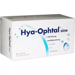 HYA-OPHTAL Sine eye drops, 60x0.5 ml