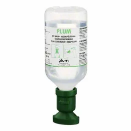Plum Nacl eye wash solution with eye bowl, 500 ml