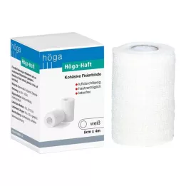 HÖGA-HAFT Fixation bandage 8 cmx4 m, 1 pc