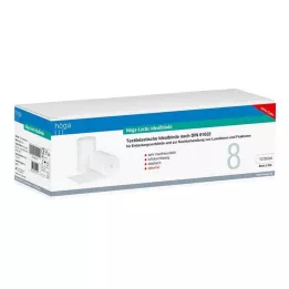 HÖGA-LASTIC Ideal bandage 8 cmx5 m without cellophane, 10 pieces
