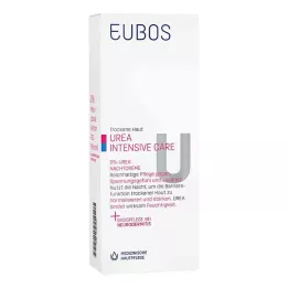 Eubos Peau sèche urée 5% de crème de nuit, 50 ml