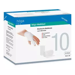 HÖGA-MUBILAST Fixing bandage 10 cmx4 m with cellophane, 1 piece