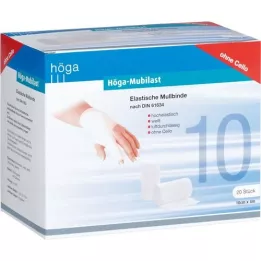 HÖGA-MUBILAST Fixing bandage 10 cmx4 m o.cellophan, 20 pcs
