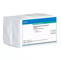 HÖGA-KOMPRESSEN OP 10x20 cm non-sterile 8-ply, 100 pcs