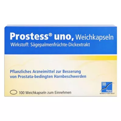 PROSTESS uno soft capsules, 100 pcs