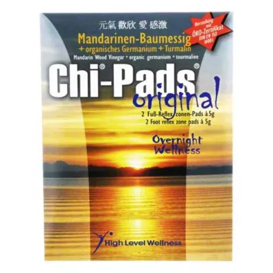 CHI PADS Tangerine Tree Vinegar Foot Reflexology Pads, 2X5 g