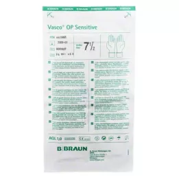 VASCO OP Sensitive Gloves sterile powder-free size 7.5, 2 pcs