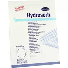 Hydrositor Wound Association 5x7,5 cm, 5 pcs
