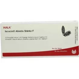 ISCUCIN abietis strength F ampoules, 10x1 ml
