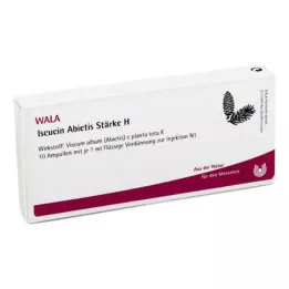 ISCUCIN abietis strength H ampoules, 10x1 ml