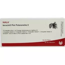 ISCUCIN Pini potency series II ampoules, 10x1 ml