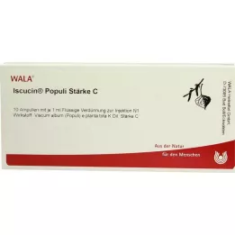 ISCUCIN populi Strength C Ampoules, 10X1 ml