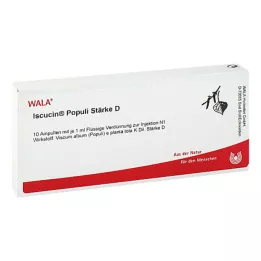 ISCUCIN populi Strength D Ampoules, 10X1 ml