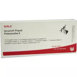ISCUCIN populi potency series II ampoules, 10X1 ml