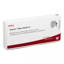 ISCUCIN tiliae strength D ampoules, 10X1 ml