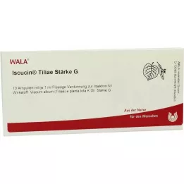 ISCUCIN tiliae strength G ampoules, 10x1 ml