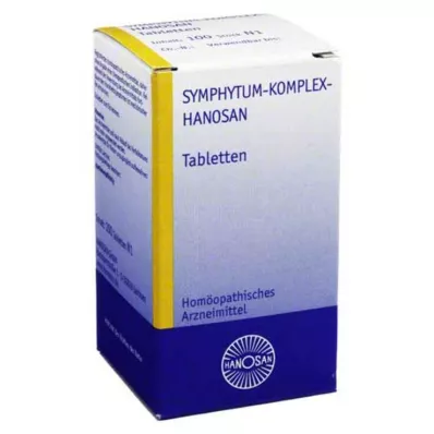 SYMPHYTUM KOMPLEX Hanosan Tablets, 100 pcs