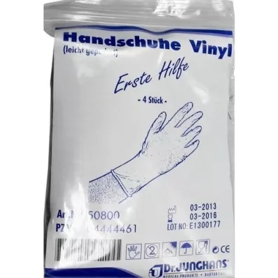 HANDSCHUHE Anti Aids Vinyl, 4 St