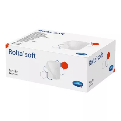 ROLTA soft synthetic cotton bandage 10 cm x 3 m, 6 pieces ROLTA soft synthetic cotton bandage 10 cm x 3 m, 6 pieces