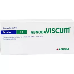 ABNOBAVISCUM Betulae D 6 ampoules, 8 pcs