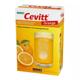 HERMES Cevitt Orange Effervescent Tablets, 60 pcs