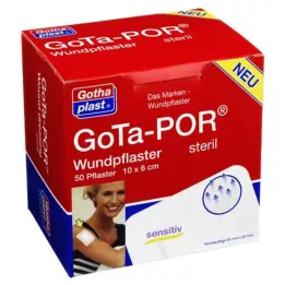 GOTA-POR Wound plaster sterile 60x100 mm, 50 pieces