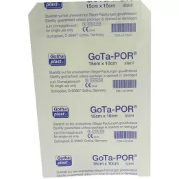 GOTA-POR Wound plaster sterile 100x150 mm, 1 piece