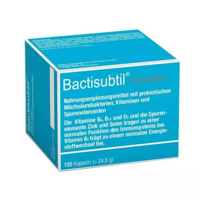 BACTISUBTIL Complex capsules, 100 pcs BACTISUBTIL Complex capsules, 100 pcs