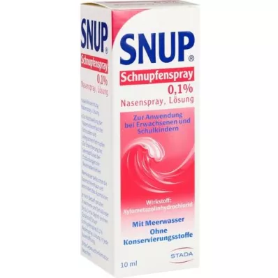 SNUP Schnupfenspray 0,1% Nasenspray, 10 ml