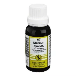 MERCURIUS CYANATUS K Complex #67 Dilution, 20mL