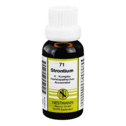 STRONTIUM K Complex #71 Dilution, 20mL