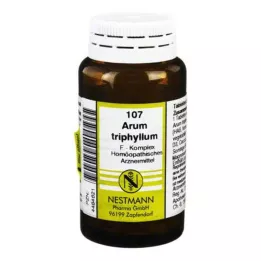 ARUM TRIPHYLLUM F complex no.107 tablets, 120 pcs