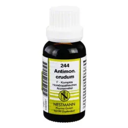 ANTIMONIUM CRUDUM F Complex #244 Dilution, 20mL
