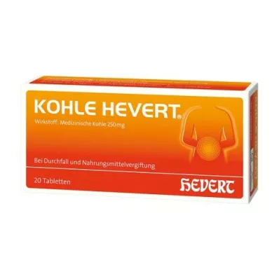 KOHLE Hevert Tabletten, 20 St