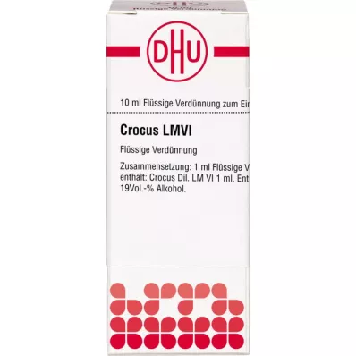 CROCUS LM VI Dilution, 10 ml CROCUS LM VI Dilution, 10 ml