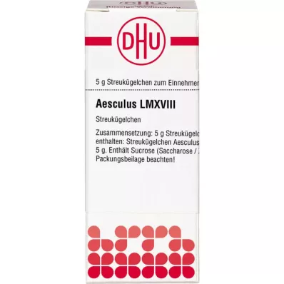 AESCULUS LM XVIII Globuli, 5 g AESCULUS LM XVIII Globuli, 5 g