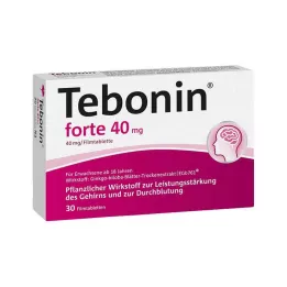 TEBONIN forte 40 mg film-coated tablets, 30 pcs