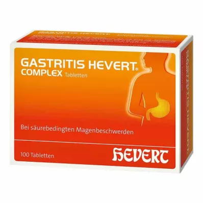GASTRITIS HEVERT Complex tablets, 100 pcs