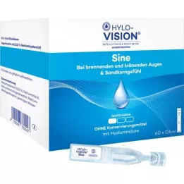 HYLO-VISION Sine single nose pipettes, 60x0.4 ml