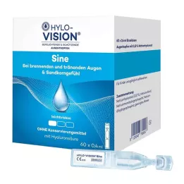 HYLO-VISION Sine single nose pipettes, 60x0.4 ml
