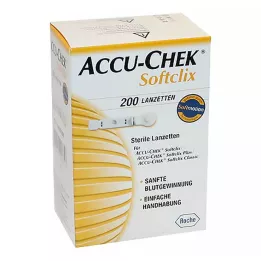 ACCU-CHEK Softclix lancets, 200 pcs
