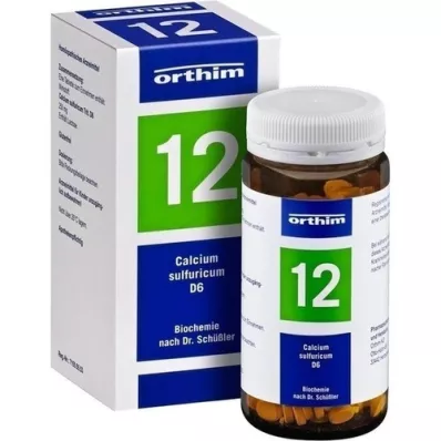 BIOCHEMIE Orthim 12 Calcium Sulfuricum D 6 Tabl., 400 pcs