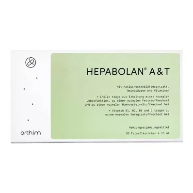 HEPABOLAN A&amp;T drinking ampoules, 30X25 ml
